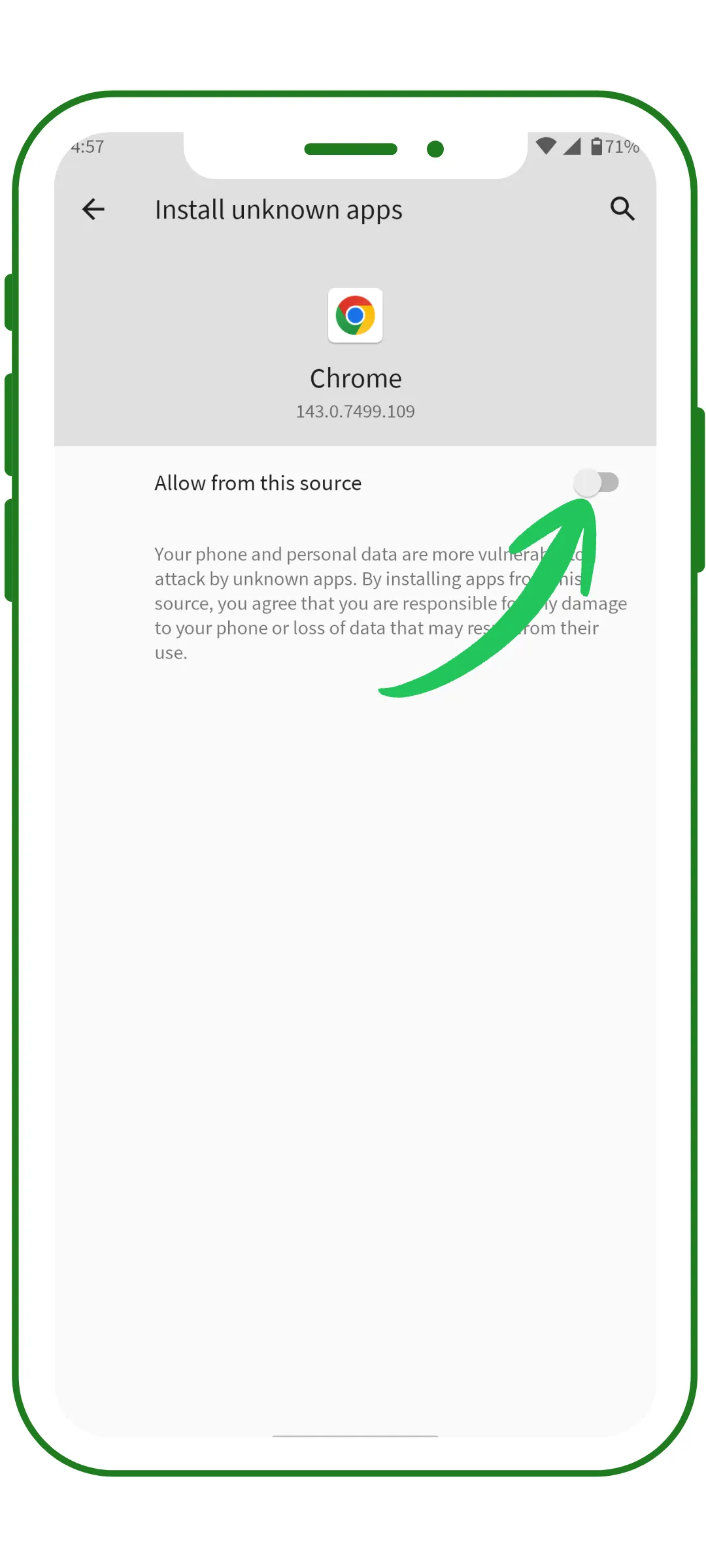 Installer page for an app in the Google Play Store, featuring download and installation options.