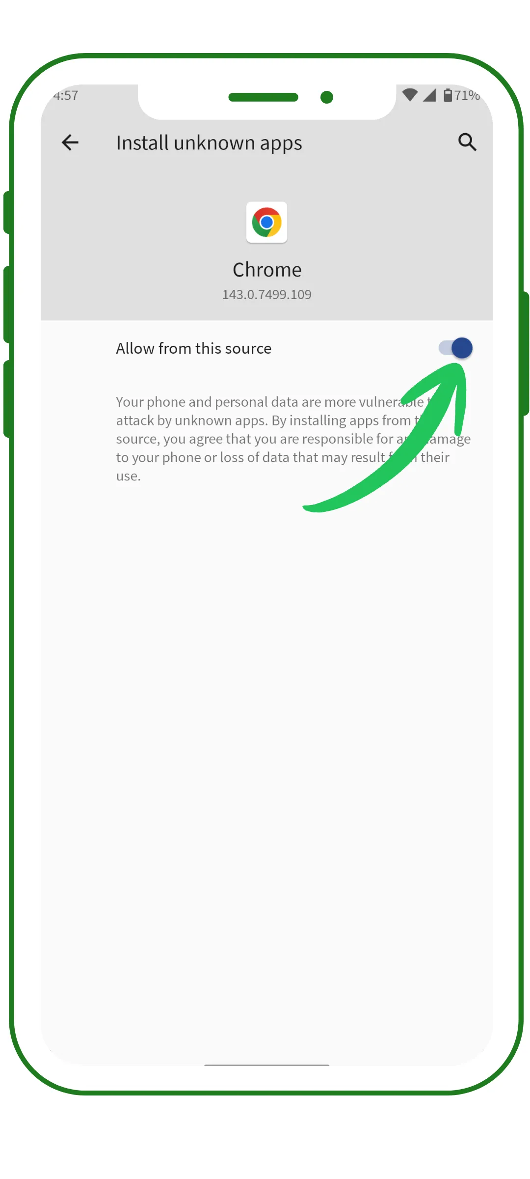 Installer page for an app in the Google Play Store, featuring download and installation options.
