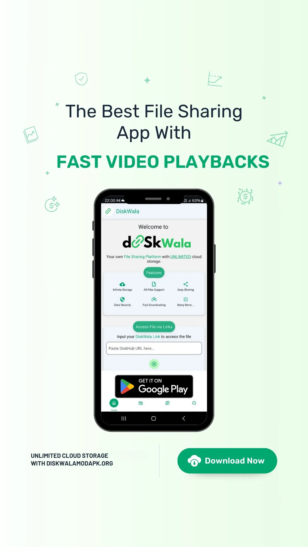 Best file sharing app for Android, showcasing user-friendly interface and efficient transfer features.