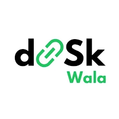 Logo of DiskWala Mod APK, featuring a modern design with bold typography and a vibrant color scheme.